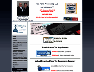 taxformprocessing.com screenshot
