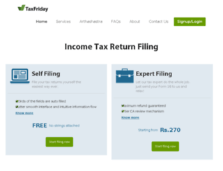 taxfriday.com screenshot