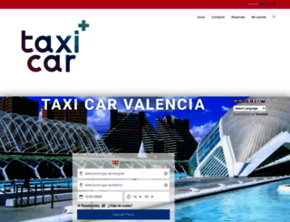 taxi-car-valencia.es screenshot