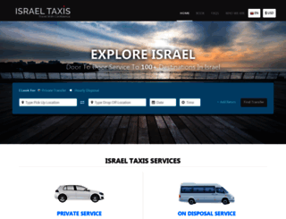 taxi-israel.com screenshot