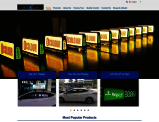 taxi-leddisplay.com screenshot