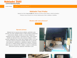 taxi-nakladni.cz screenshot