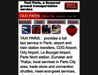 taxi-paris.net screenshot