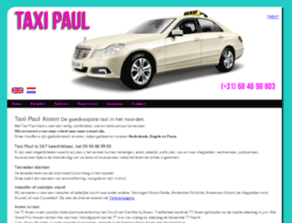 taxi-paul.nl screenshot