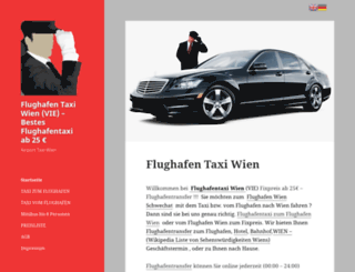 taxi-wien-flughafen.com screenshot