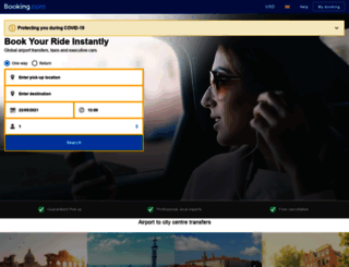 taxi.booking.com screenshot