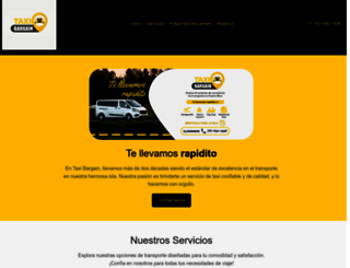 taxibargain.com screenshot