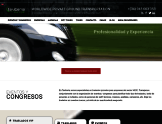 taxiberia.es screenshot