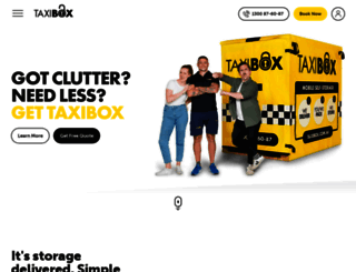 taxibox.com.au screenshot