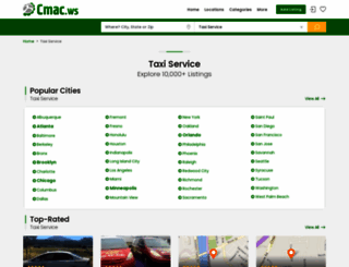 taxicab-companies.cmac.ws screenshot