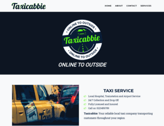 taxicabbie.com screenshot