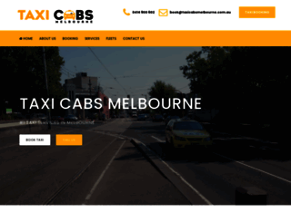 taxicabsmelbourne.com.au screenshot