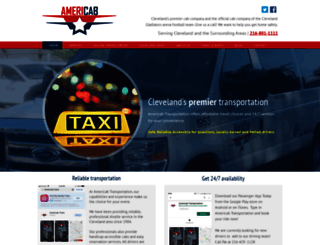taxiclevelandoh.com screenshot