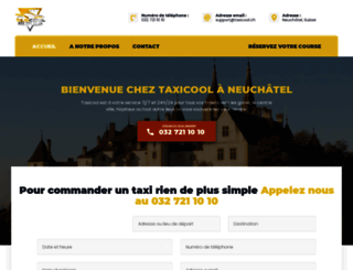 taxicool.ch screenshot