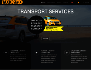 taxicosta.com screenshot