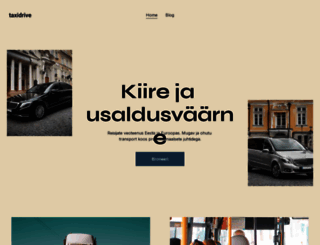 taxidrive.eu screenshot