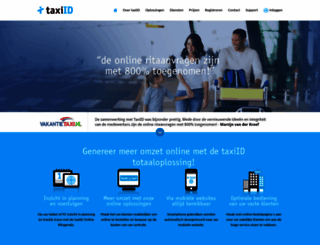 taxiid.nl screenshot