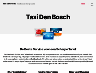 taxiindenbosch.nl screenshot