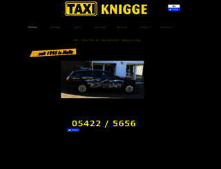 taxiknigge.de screenshot