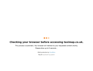 taximap.co.uk screenshot