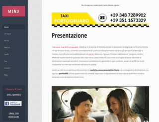taxiportogruaro.com screenshot