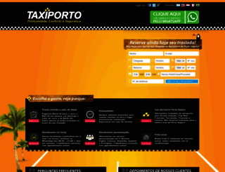taxiportoseguro.net screenshot