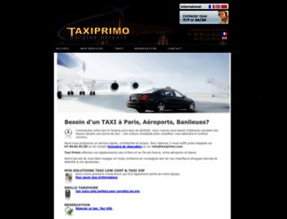 taxiprimo.com screenshot