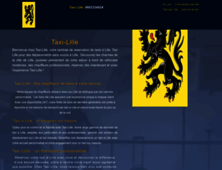 taxis-lille-metropole.fr screenshot