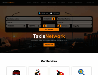 taxisnetwork.com screenshot