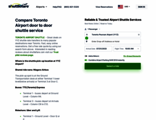 taxitotorontoairport.com screenshot