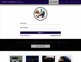 taxiumrah.com screenshot