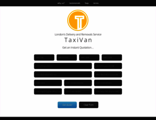 taxivan.net screenshot