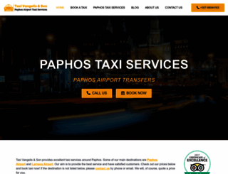 taxivangelisandson.com screenshot