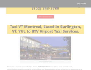 taxivtmontreal.com screenshot