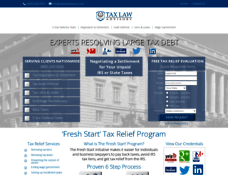 taxlawadvisory.com screenshot