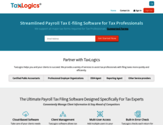 taxlogics.com screenshot
