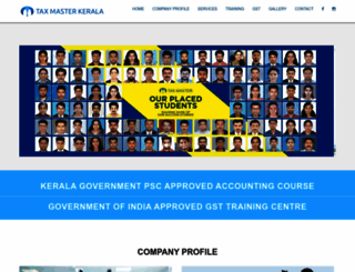 taxmasterkerala.com screenshot