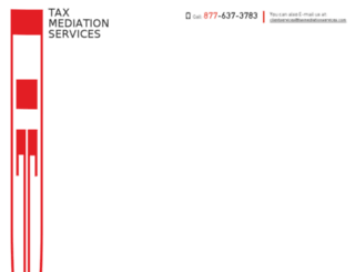 taxmediationservices.com screenshot
