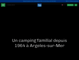 taxo-les-pins.com screenshot
