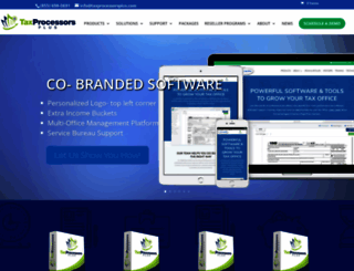 taxprocessorsplus.com screenshot