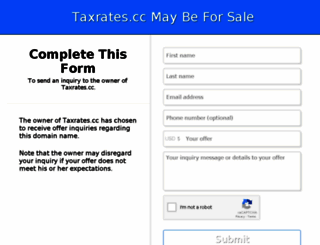 taxrates.cc screenshot