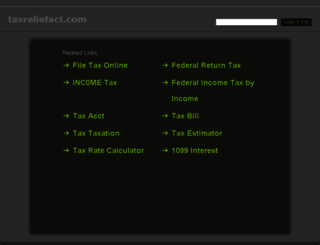 taxreliefact.com screenshot