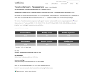 taxsalesontario.com.websitetrafficspy.com screenshot