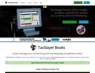 taxslayerbooks.com screenshot