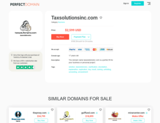taxsolutionsinc.com screenshot