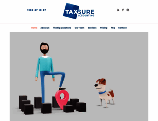 taxsure.com.au screenshot