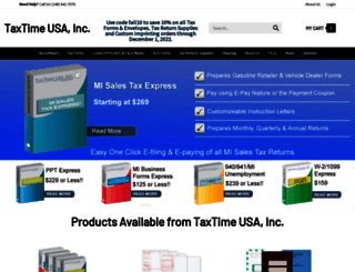 taxtimeusa.com screenshot
