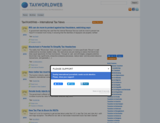 taxworldweb.com screenshot