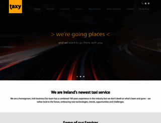 taxy.ie screenshot