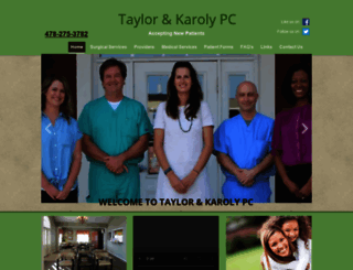 taylorandkaroly.com screenshot